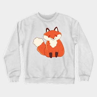 fox illustration Crewneck Sweatshirt